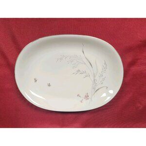 Vintage H&C Selb Bavaria Germany Heinrich Sommer Oval Serving Platter 11 3/4"